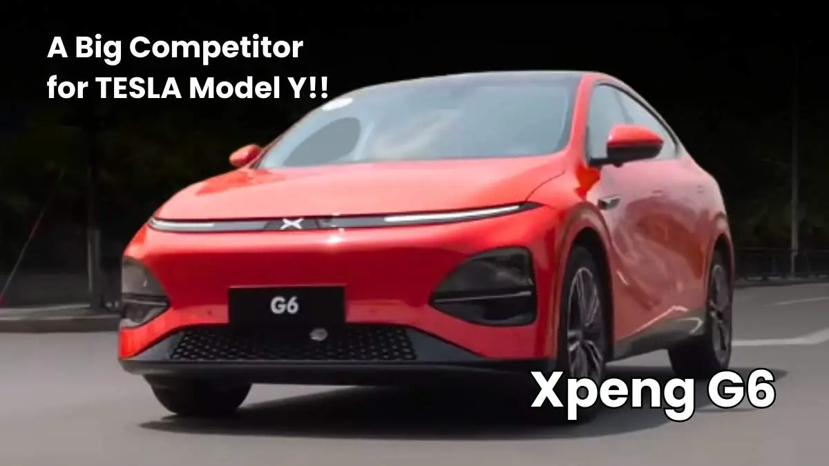 Xpeng G6 - A Big Competitor for TESLA Model Y