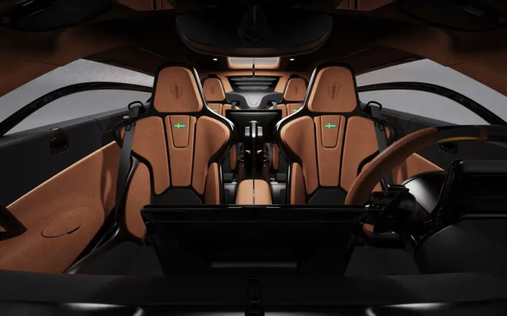 Koenigsegg Gemara - Interior (4 seater)